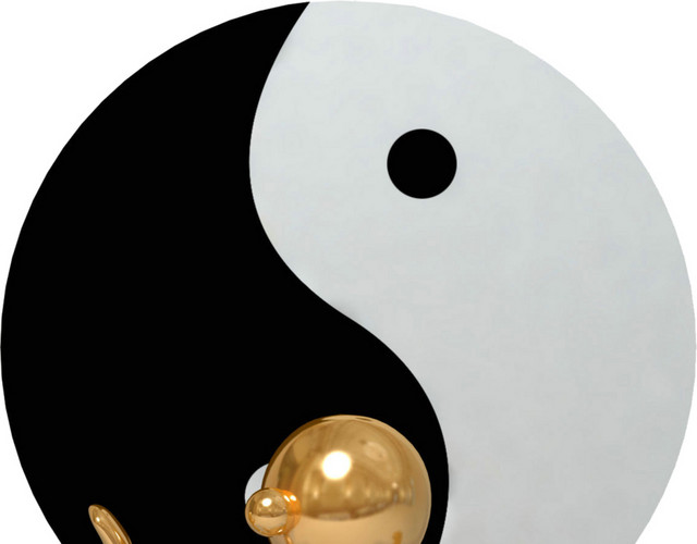 阴阳卦3D小人素材下载