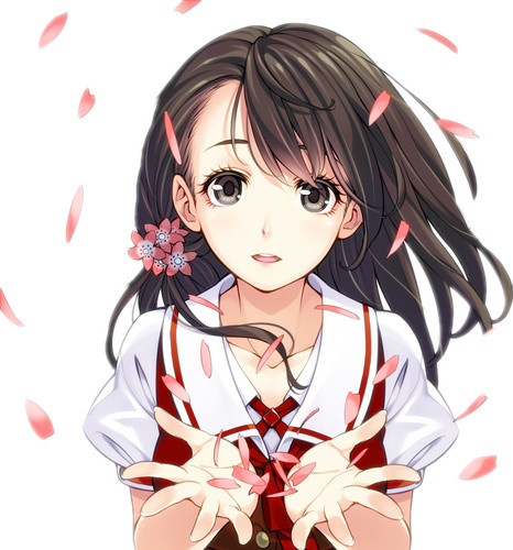 手绘日漫风美女
