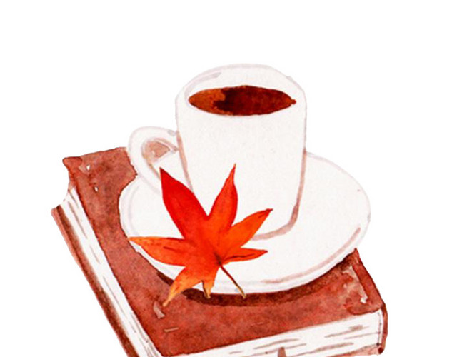 悠闲的秋日下午茶时光