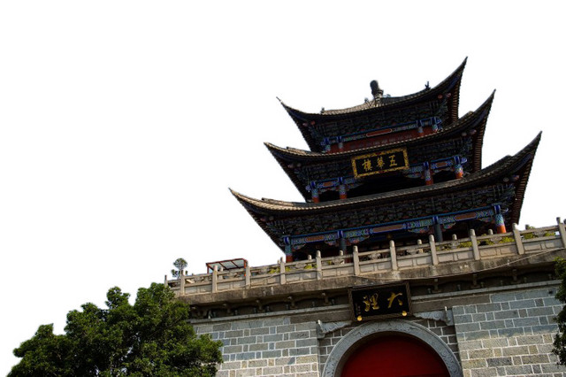 大理建筑矢量素材