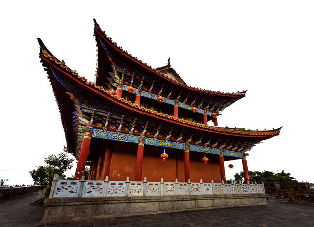 云南旅游景点矢量素材