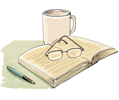 一遍学习一遍喝茶