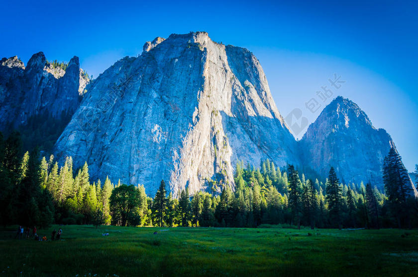 摄影艺术山谷的风景照背景图片
