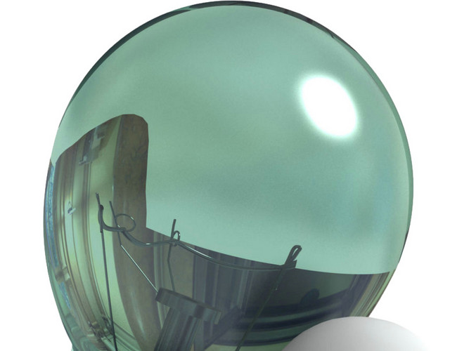 灯泡简约风格3D小人素材