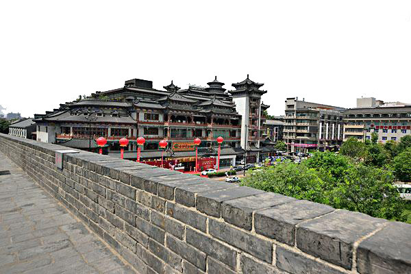 西安城市建筑免抠素材