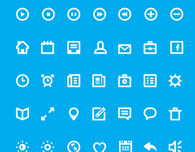 42个超实用ICON图标素材