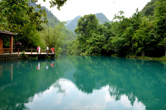 贵州山水海报素材