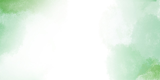 简约绿色唯美小清新梦幻水彩渐变PPT背景