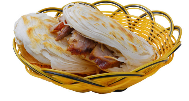 陕西肉夹馍特色美食免扣素材