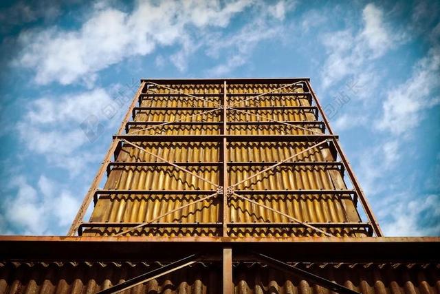 户外篮天建筑现代房屋设计背景图片