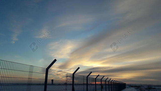 云 - 栅栏 - 轮廓 - 天空 - 公众的 - 天空