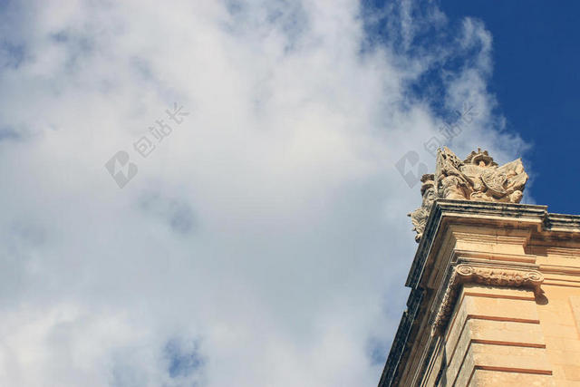 天空旅游现代建筑古典背景图片