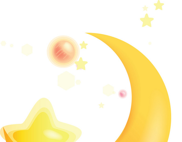月亮星星月牙