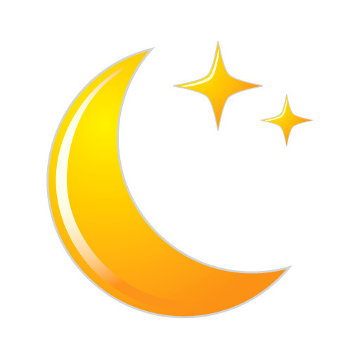 星星月牙