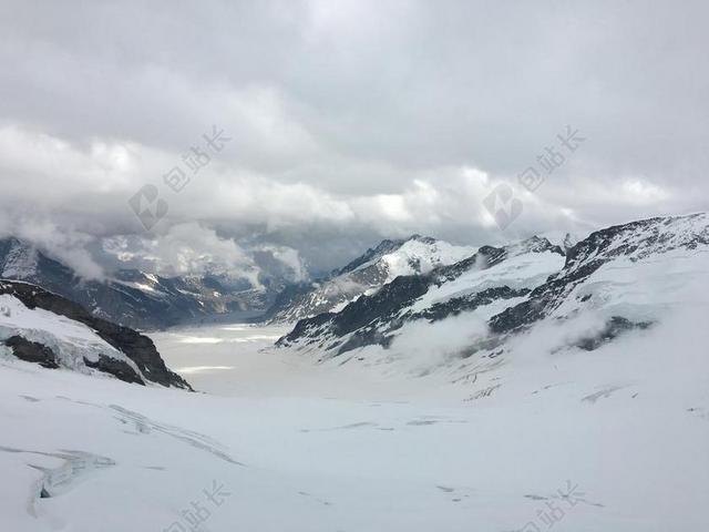 云 - 多云的 - 景观 - 山 - 自然 - 风景 - 山 - 冬天
