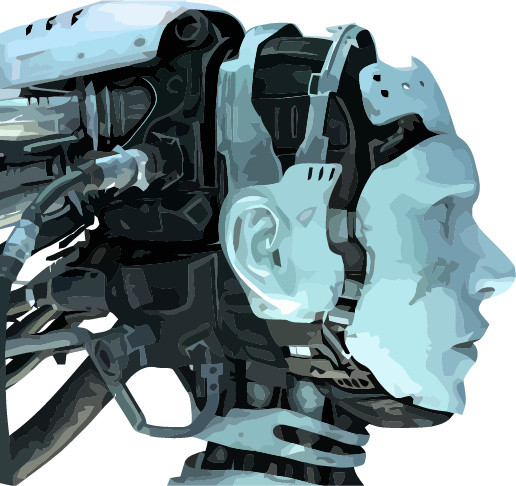 未来智能机器人设计素材