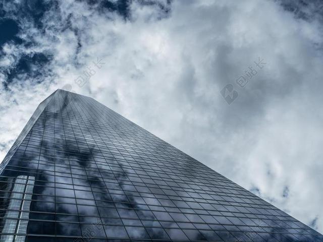 高层建筑现代科技透视摩天大楼高楼大厦背景图片