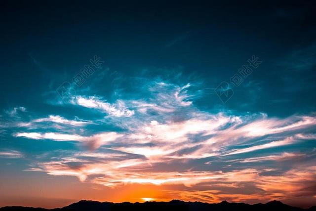 云 - HD - 壁纸 - 轮廓 - 天空 - 日落 - 天空