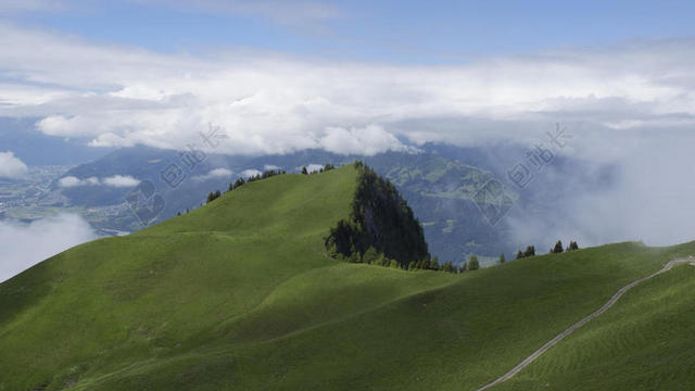 云 - 乡村 - 日光 - 雾 - 草 - 风景 - 山 - 夏天 - 天空