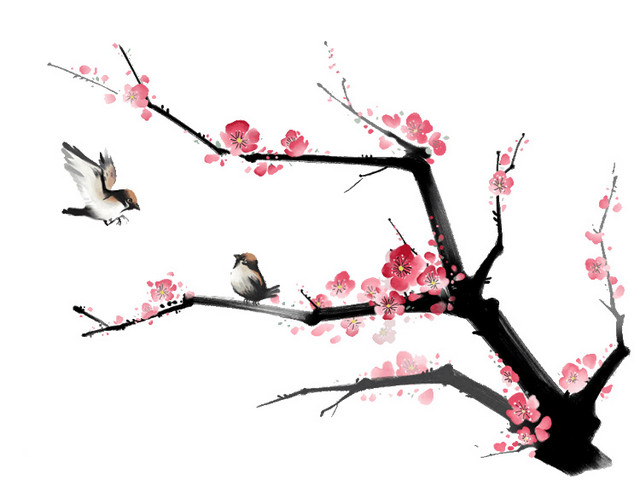 桃树枝