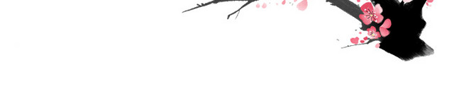 古典中国风桃花梅花小鸟背景素材