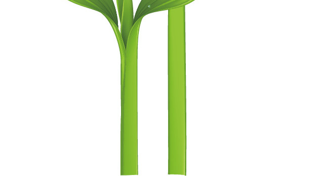 小清新绿色小树苗植树节元素设计