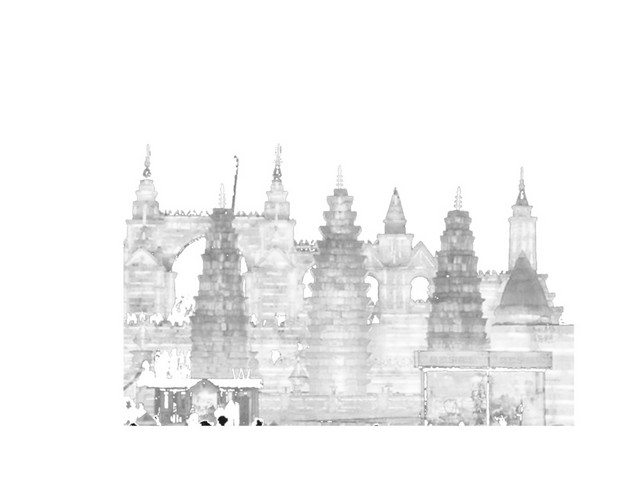 冰雕建筑素材