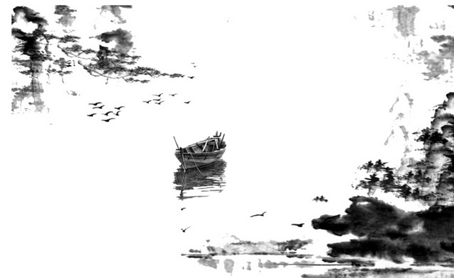 中国风水墨山水