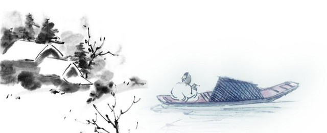 水墨江南水乡
