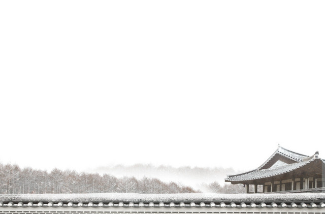 水墨房屋