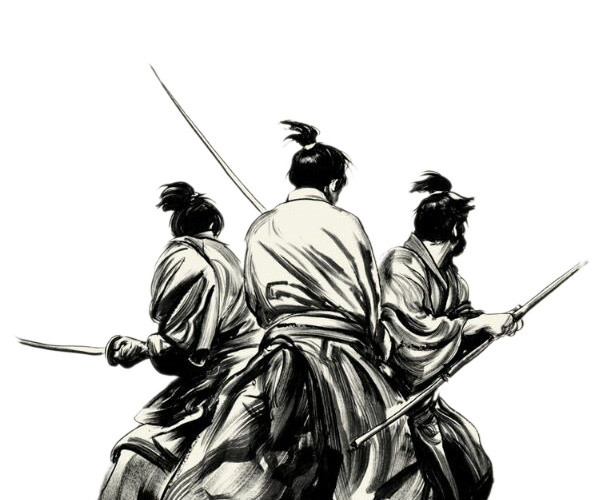 中国风水墨人物