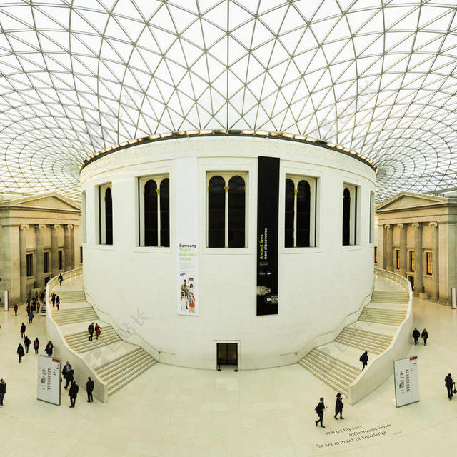 白色简约商务建筑背景图片