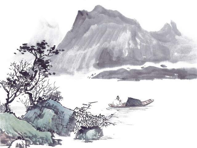 中国风水墨山水