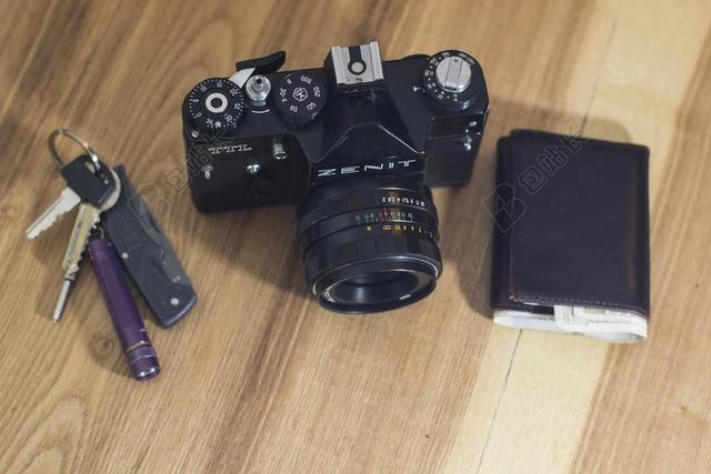 摄影清新桌上物品摆放背景图片