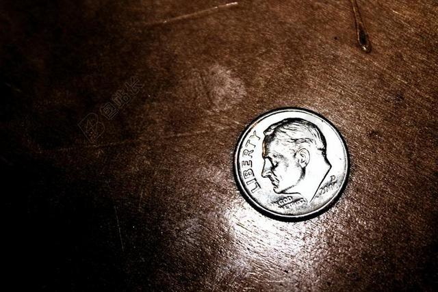 古董棕色建筑货币硬币背景图片