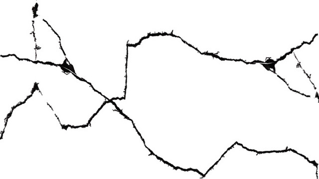 裂痕矢量素材