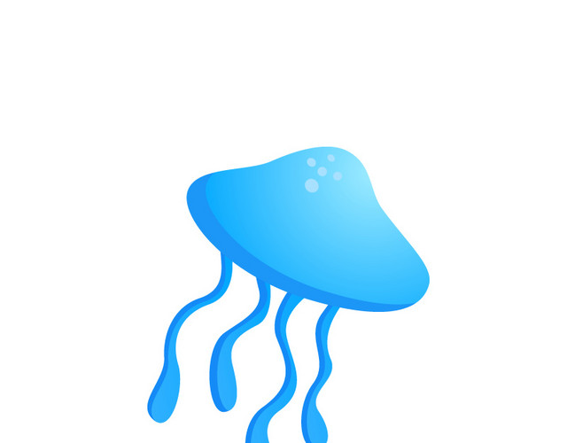 水母卡通元素