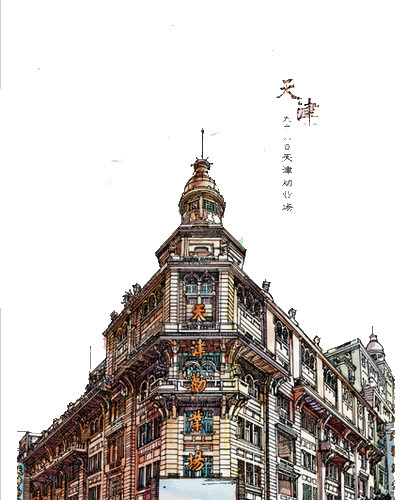 欧式建筑素材