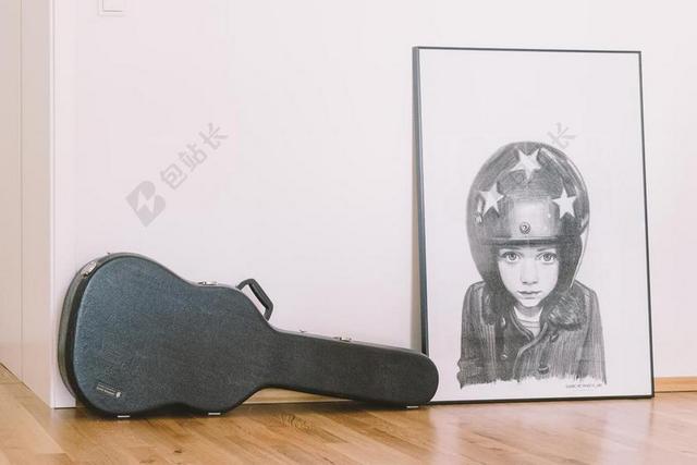 艺术时尚画家素描背景图片