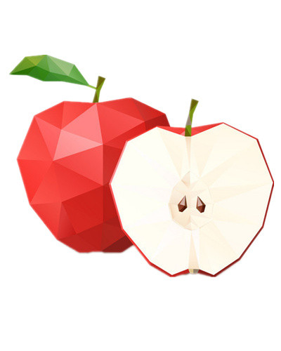 创意苹果插画