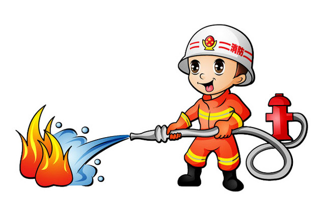 灭火消防员免抠素材