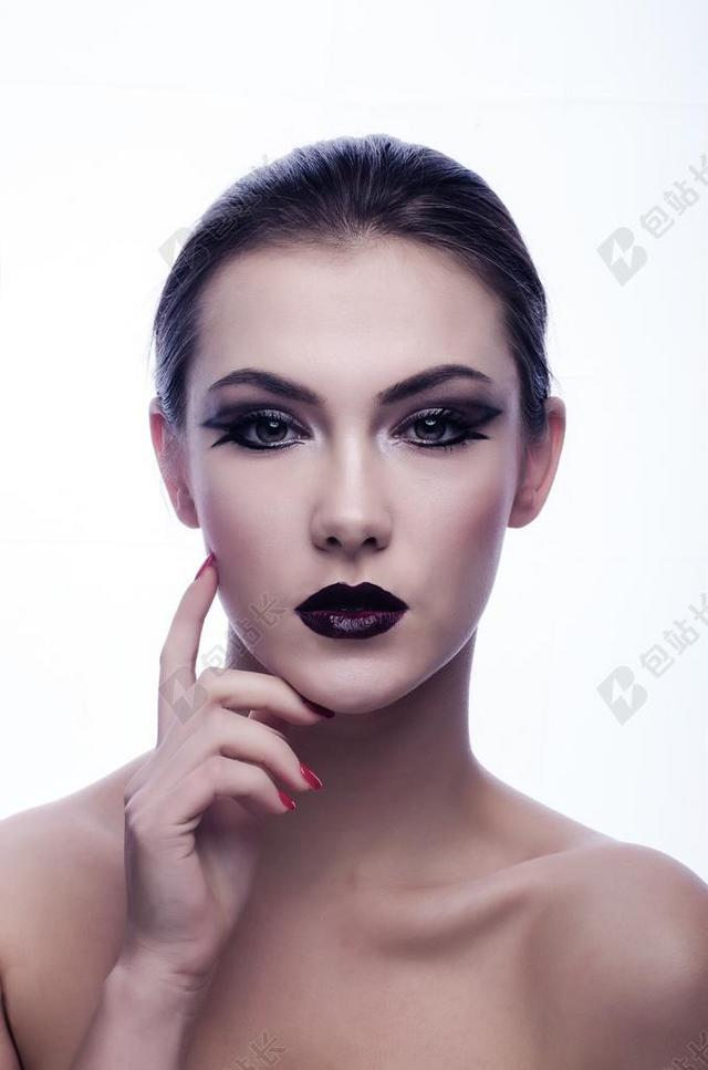 美丽的 - 女性的 - 女孩 - 魅力 - 模型 - 人物特写 - 少女