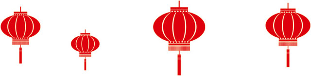 红色喜庆大灯笼