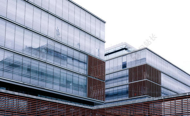 建筑学几何学玻璃办公室建筑物背景图片