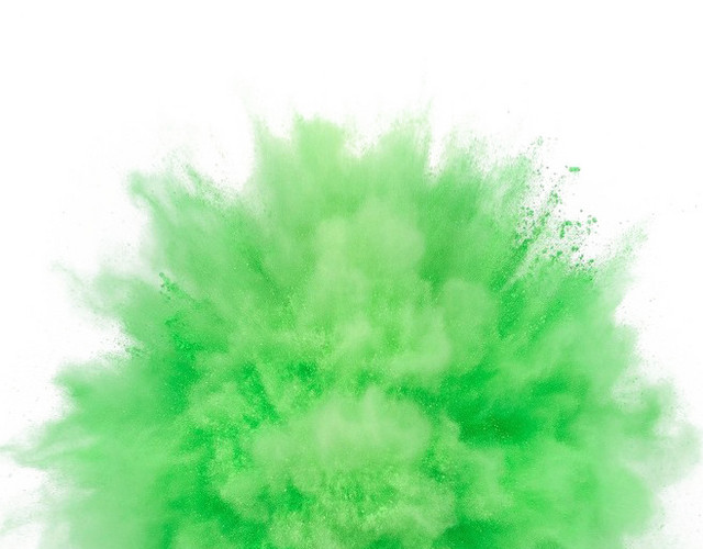绿色烟雾矢量素材