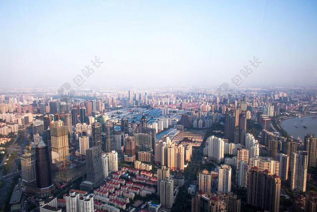 旅游唯美高楼大厦城市背景图片