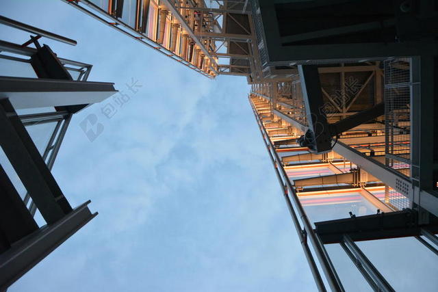 建筑自然阶梯建筑背景图片