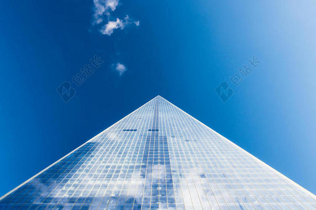 建筑学 - 建筑 - 玻璃 - 高层 - 低的 - 建筑物 - 天空