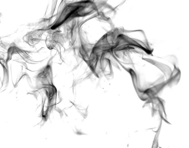 黑色迷幻曲线烟雾海报设计素材