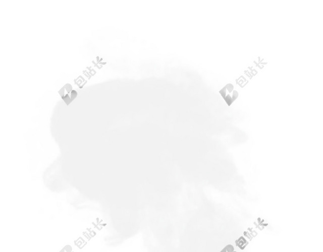 云朵烟雾海报矢量素材